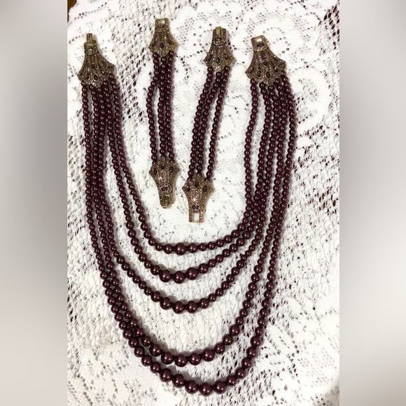 Heidi Daus 🆕 Age of Elegance Necklace & 2 bracelets set in original box - Picture 7 of 7